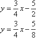 Вычислить расстояние d между параллельными прямыми в каждом из следующих случаев 3x 4y 10